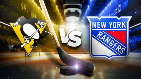 penguins vs rangers odds.